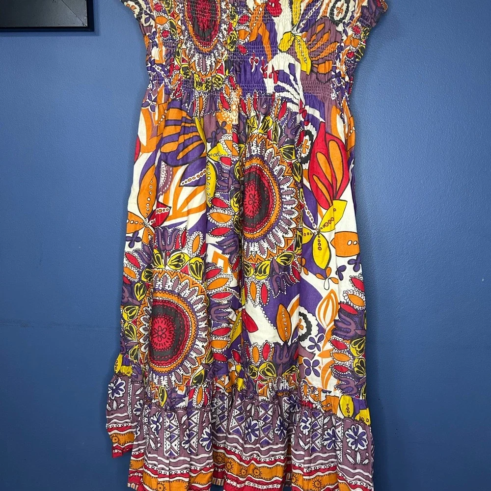 Moda International Multicolor Strapless Dress - Picture 4 of 4